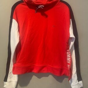 Tommy Hilfiger Red and Gray sweatshirt
